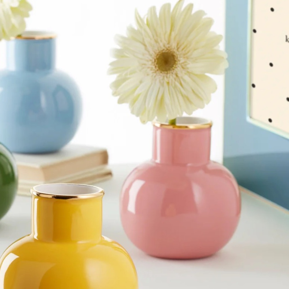 New Kate Spade Make it Pop Vase - Picture 4 of 4